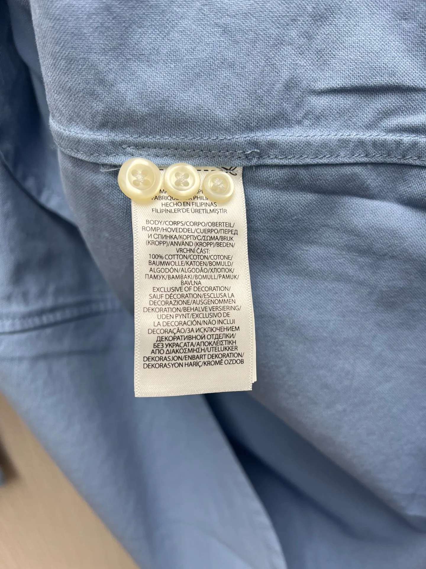 🅿️460 Polo 25ss new solid color logo embroidered buttoned long-sleeved shirt men's high version code number: XS.S.M.L.XL.